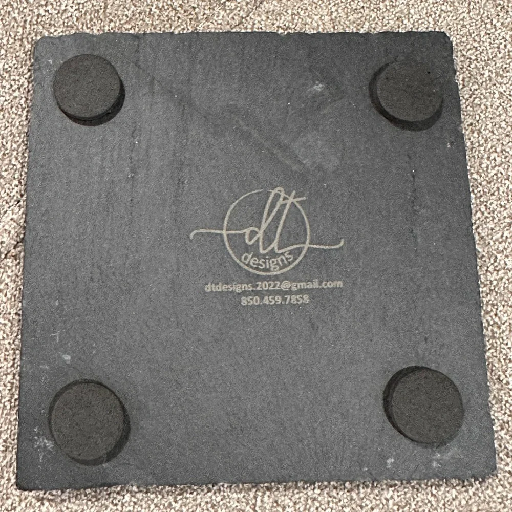 Slate Coaster Set - Picture 6 of 6